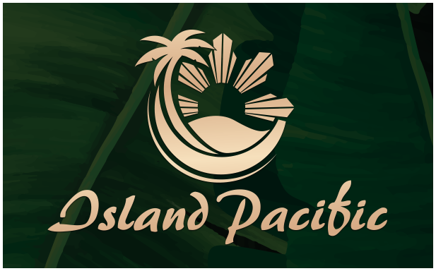ISLAND PACIFIC LOGO NO SEAFOOD VERSION GREEN BG (1.0)